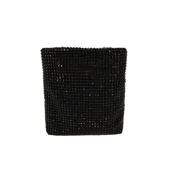 TORY BURCH Night Owl Crystal Embellished Mini Tote in Black - Picture 5 of 9